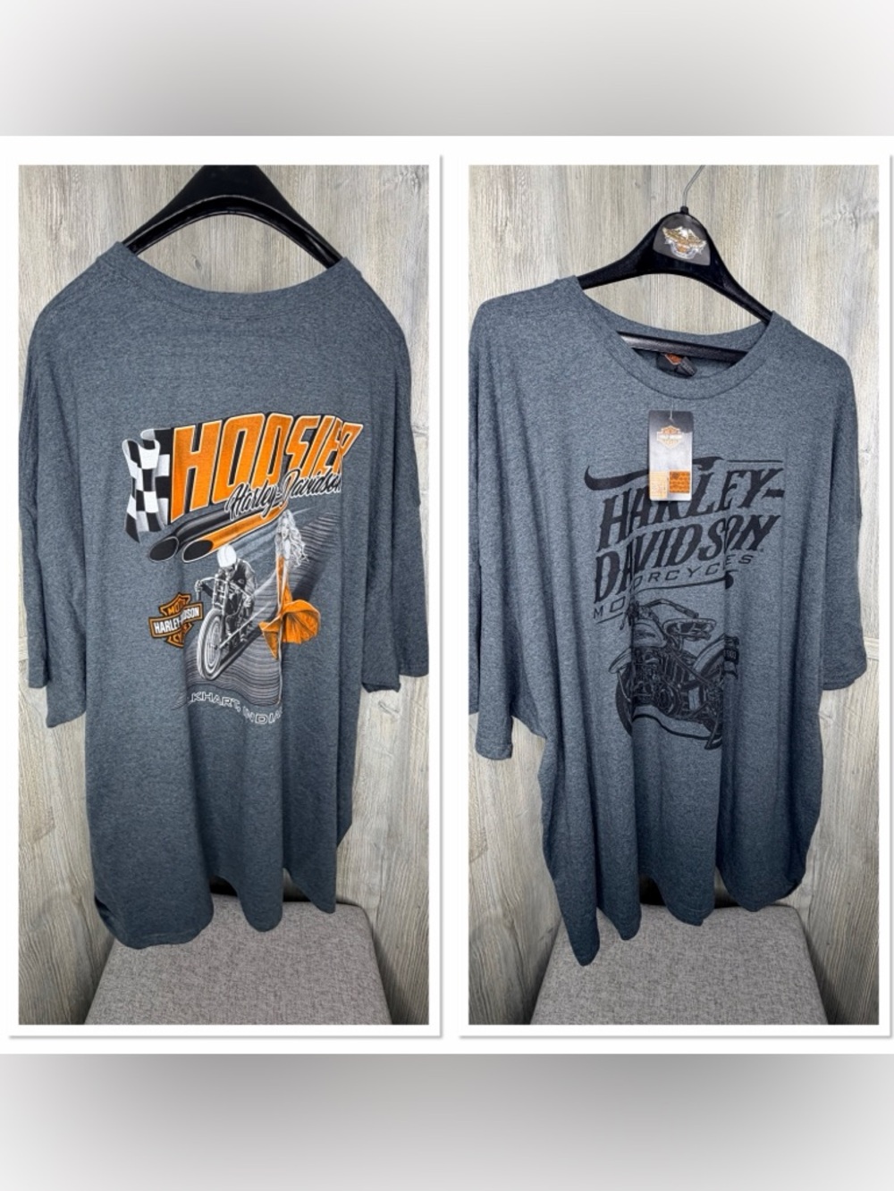 TWO Harley Davidson 5X T-Shirt Bundle